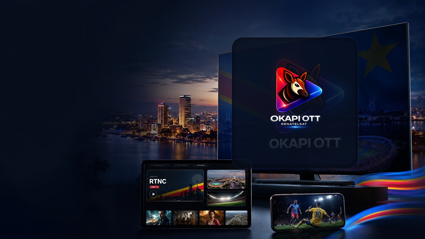 OKAPI OTT — contenus de la RDC